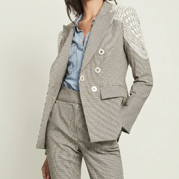 Veronica Beard Dickey Grey Faithon Blazer - Picture 5 of 5